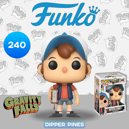 Фигурка Funko POP! Animation Gravity Falls Dipper Pines (240) 12373