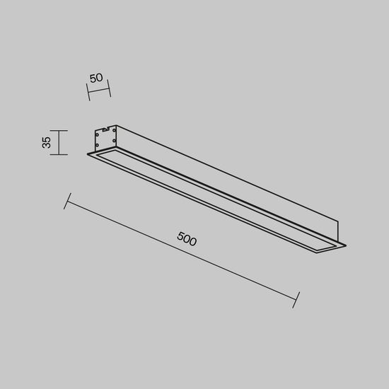 Линейный светильник Technical LL313010