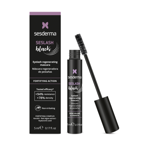 Sesderma SESLASH BLACK | Восстанавливающая тушь для роста ресниц, 5 мл