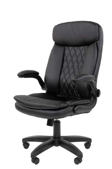 Офисное кресло Chairman 533 Россия экокожа черный