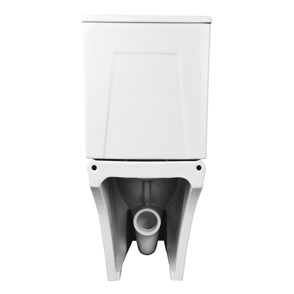 Унитаз-компакт Azario AVERO 660x360х820 напольный, безободковый с бачком и сиденьем микролифт (AZ-3121)