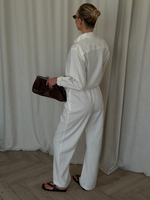 Брюки LINEN beige