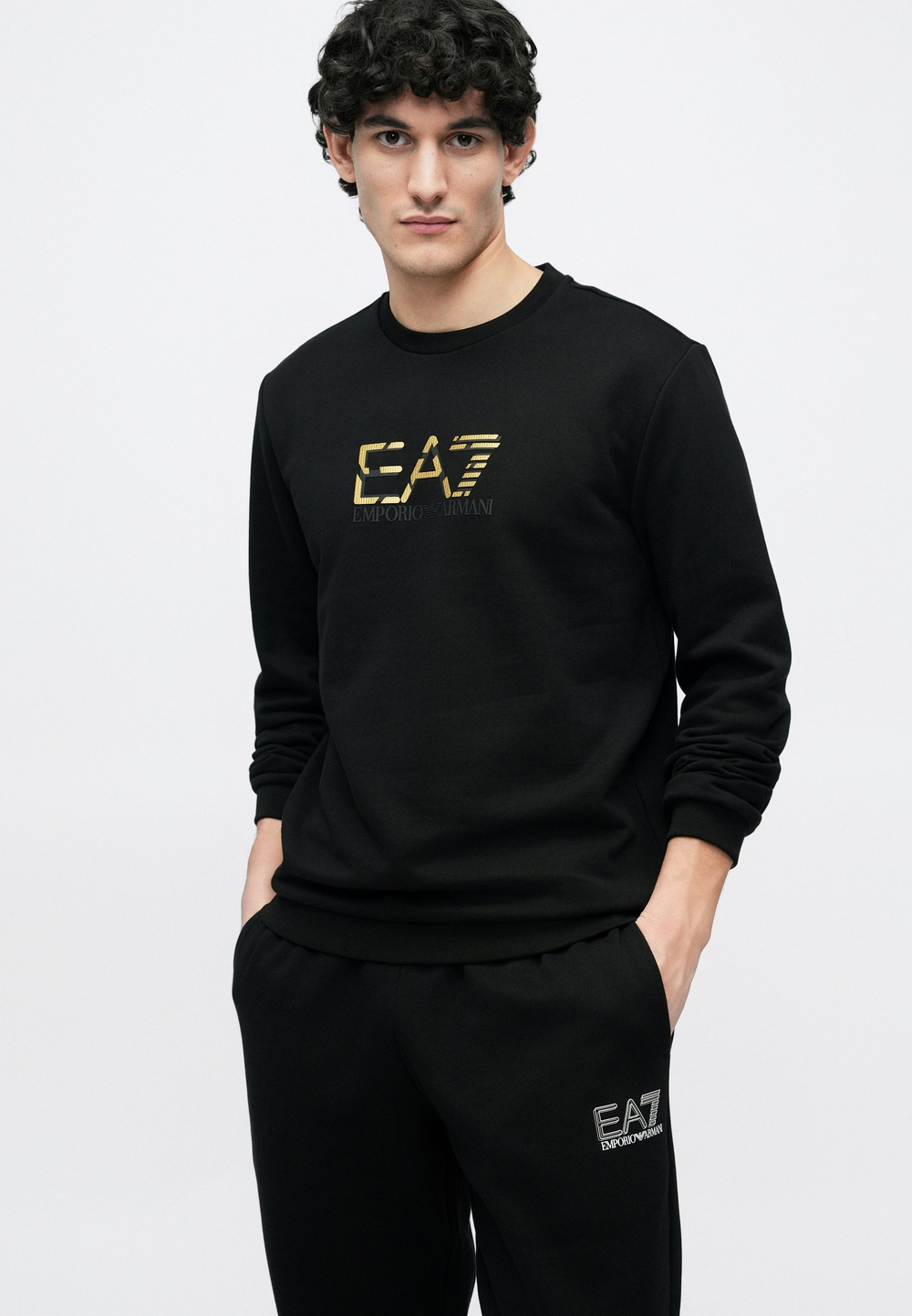 EA7 Emporio Armani UNISEX - Толстовка - Чёрный