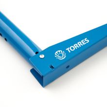 Сетка для наст. тенниса TORRES Hobby, TT5017 в компл. с мет. стойками, синяя