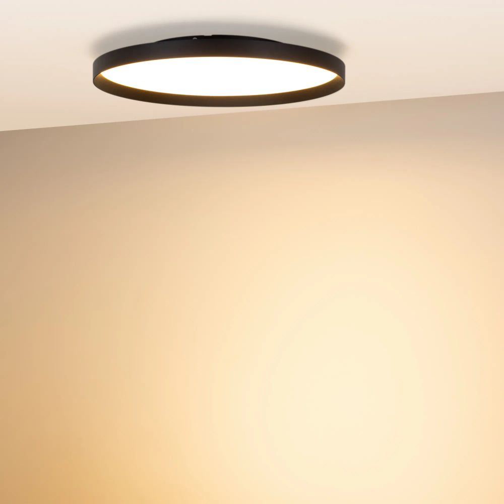 Светильник SP-ESTELY-R600-50W Warm3300-MIX (BK, 80 deg, 230V, TRIAC) (Arlight, IP20 Металл, 5 лет) 055365