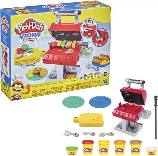 Игровой набор для лепки Play-Doh Kitchen " Гриль барбекю "