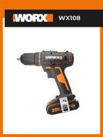 Дрель-шуруповерт аккумуляторная WORX WX108.9