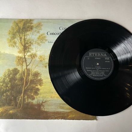 Винтажная виниловая пластинка LP Corelli Корелли, Solisti Dell'Orchestra Scarlatti Napoli, Ettore Gracis, Кончерто Гроссо Concerti Grossi Op. 6 Nr. 5 8 (ГДР 1976)