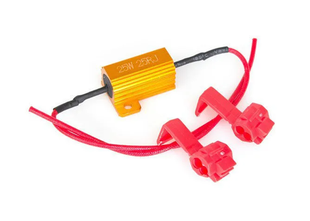 Сопротивление/резистор 25W 25RJ, с фиксатором, 1шт