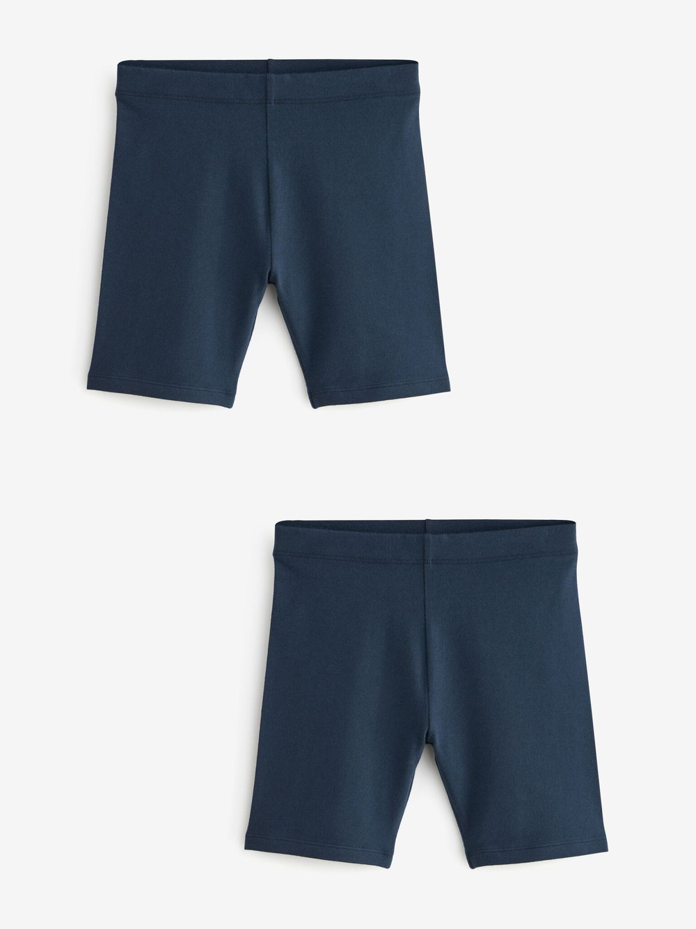 Шорты-велосипедки для высоких девочек Next Q77-055, 2 шт, Темно-синий