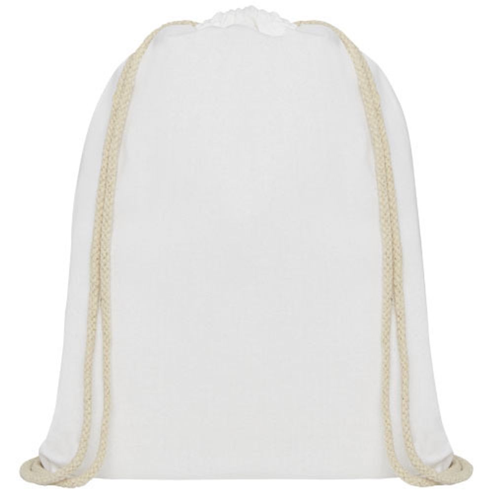 Рюкзак со шнурком Oregon из хлопка плотностью 140 г/м²