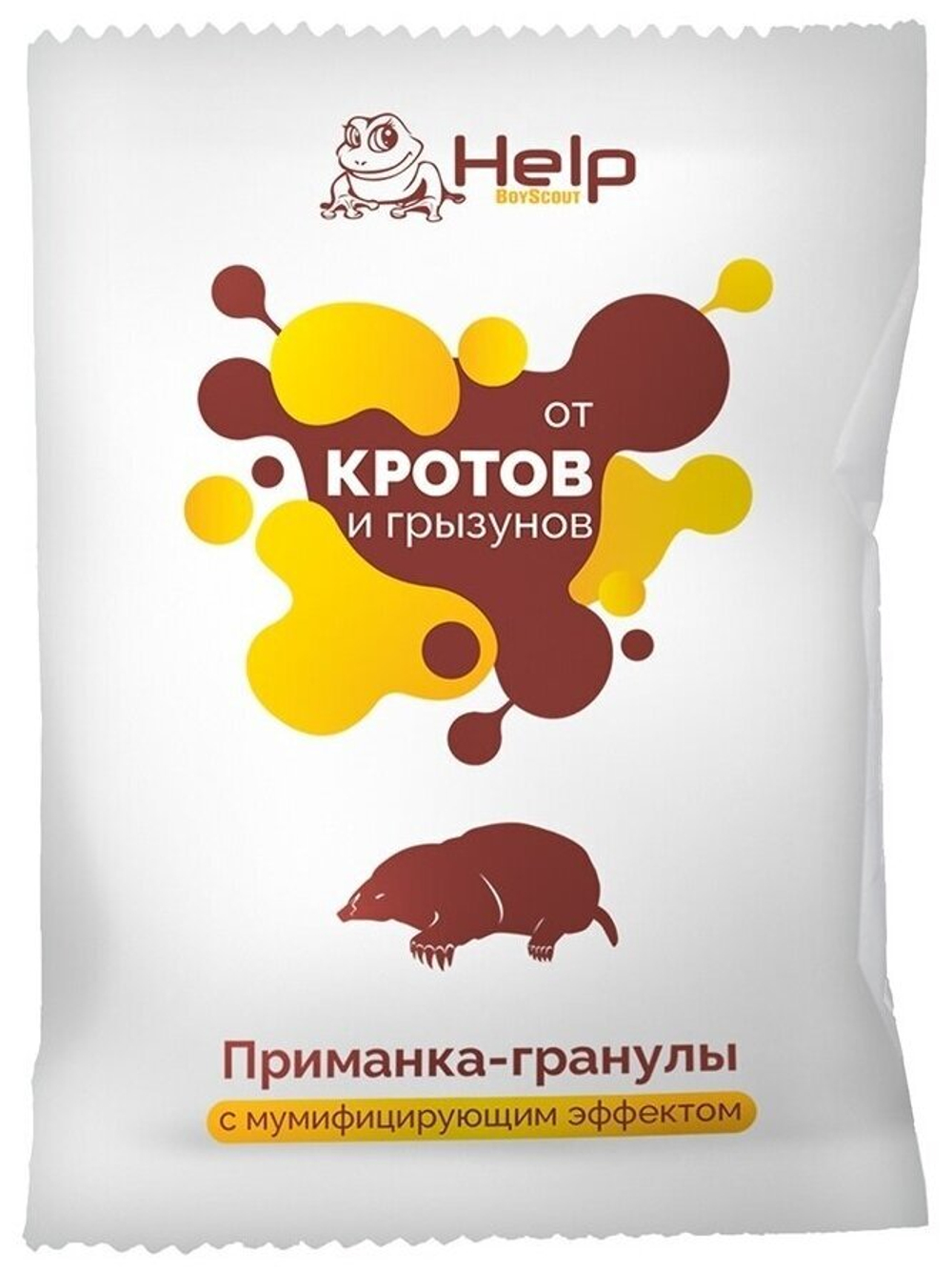 ПРИМАНКА-ГРАНУЛЫ HELP Д/УНИЧТОЖЕНИЯ КРОТОВ 50Г 80292