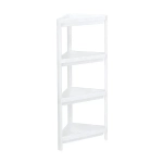 Этажерка треугольная (4 секции) Белый