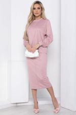 Юбка макси (пыльная роза) Ю8579 LT Collection