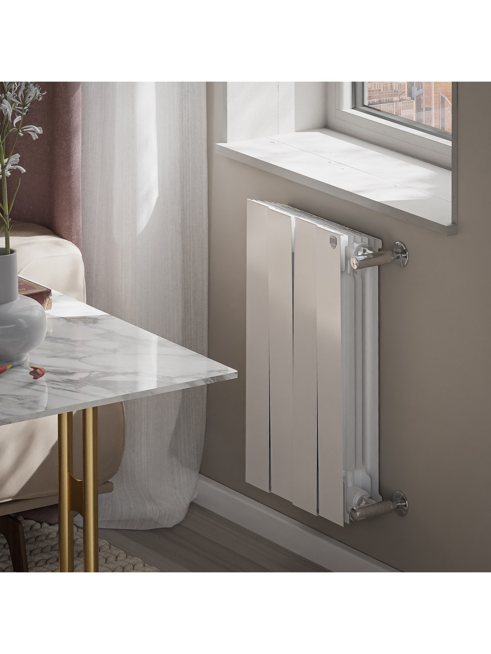 Радиатор Royal Thermo PianoForte 500 Bianco Traffico - 4 секц.