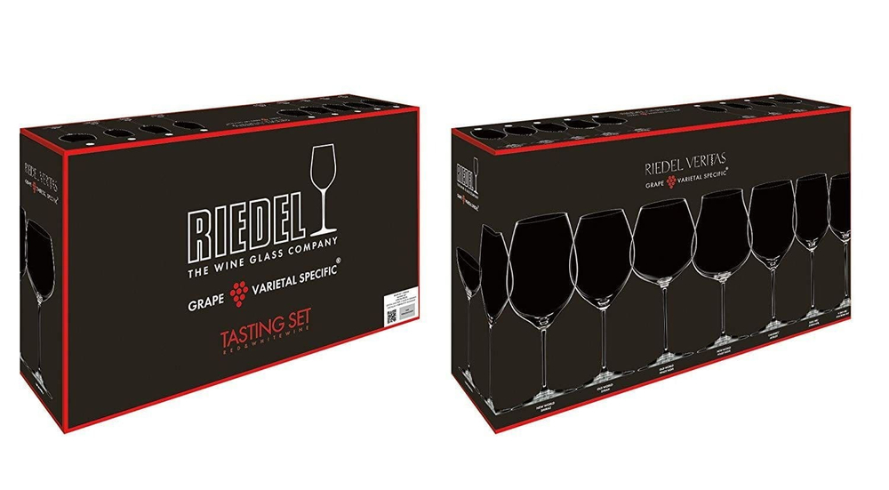 Набор из 4-х хрустальных бокалов для дегустации вина Veritas, Riedel