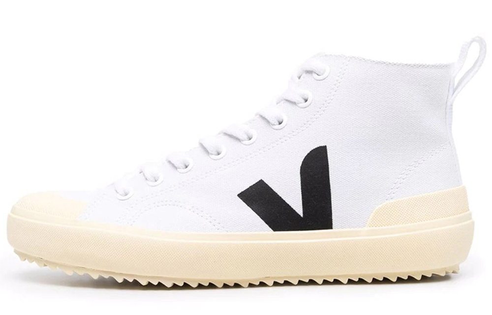 VEJA Nova Ht Canvas "White Black"