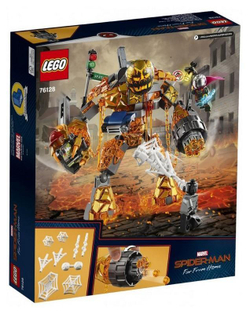 LEGO Super Heroes: Бой с Расплавленным Человеком 76128 — Molten Man Battle  — Лего Супергерои Марвел