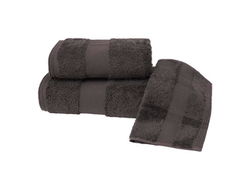 Полотенце 50x100 Soft Cotton Deluxe кофейное