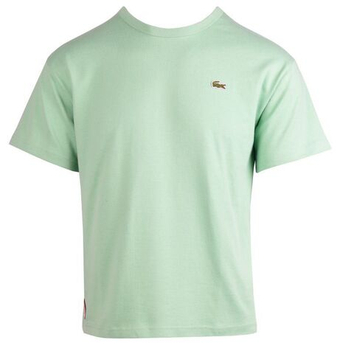 Футболка для мальчика теннисная Lacoste Kids Roland Garros Edition - зеленый