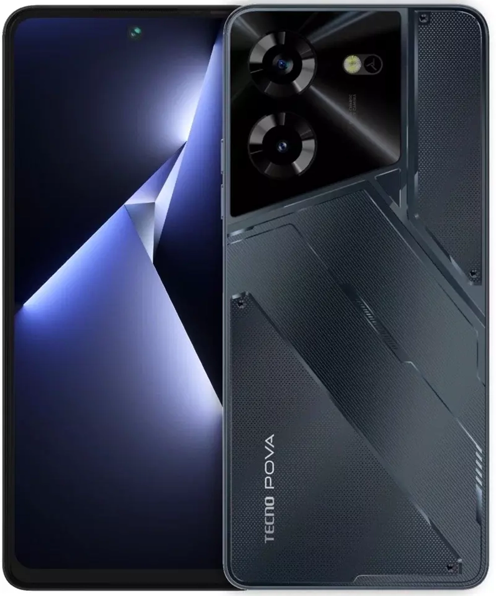 Смартфон TECNO POVA 5 8/128GB Mecha Black
