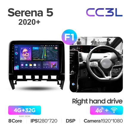 Teyes CC3L 10,2"для Nissan Serena 2020+
