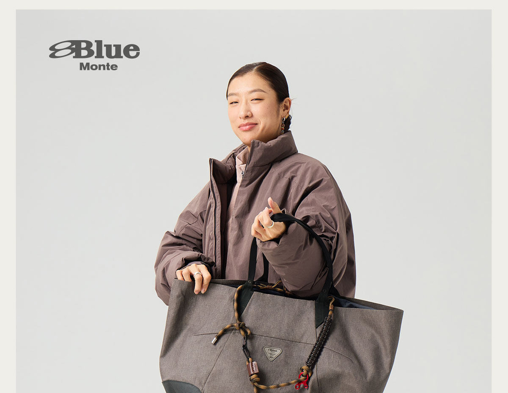 Сумка Nothomme Blue Minimalist Structured Tote Bag Urban Commuter Outdoor Sports Seam Sealing Waterproof Firm Large-Capacity Tote Bag