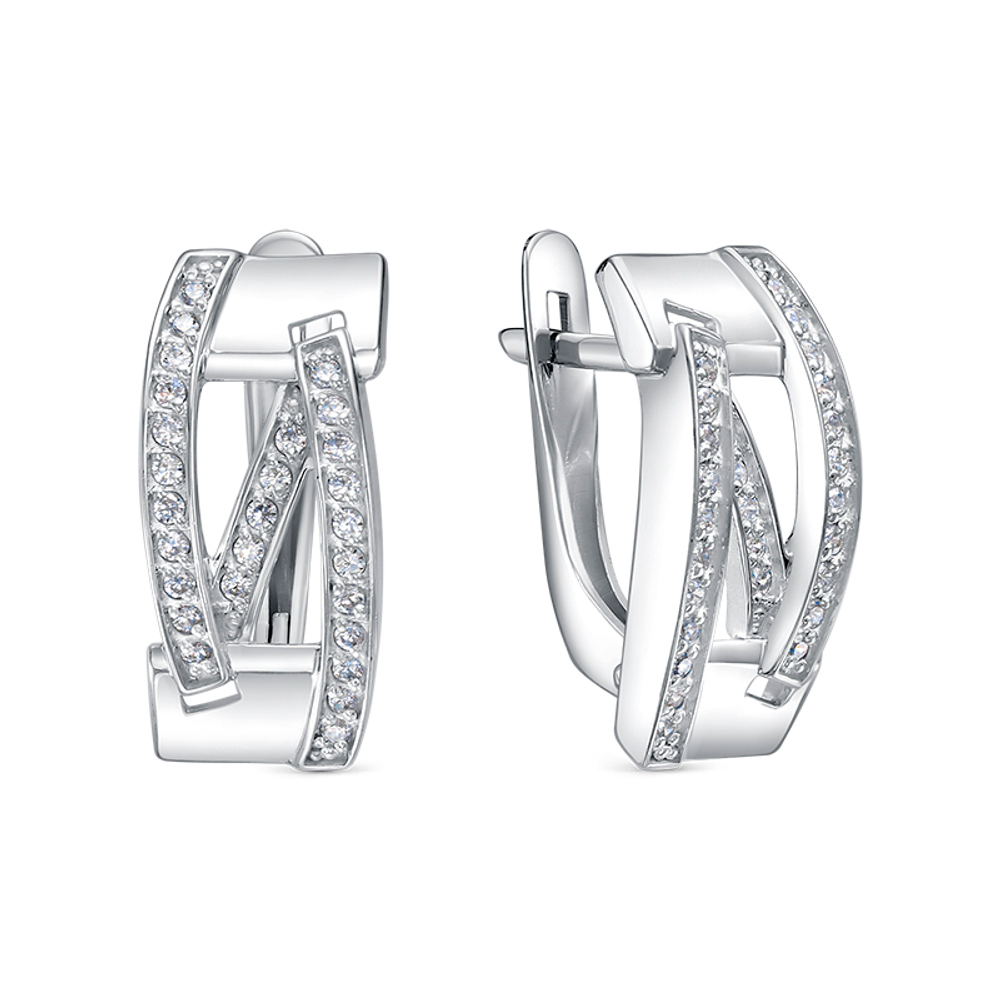 Серьги из серебра 925 пробы