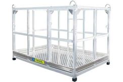 Площадка подвесная алюминиевая MEGAL ППА-4