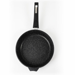 Сковорода алюминий, 26 см, антиприг, Мечта, Гранит black Induction Pro, 026802И, съем руч, индукц