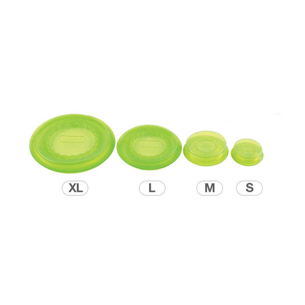 Силиконовая универсальная крышка Capflex XL 70.165.90.0061, 10.5 см, зеленый
