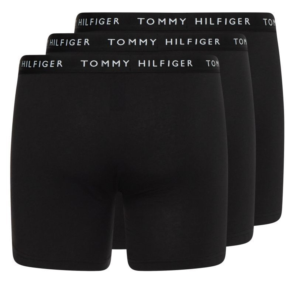 Мужские спортивные боксеры Tommy Hilfiger Boxer Brief 3P - black