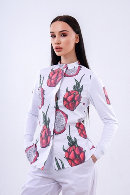 Китель поварской женский Dragon fruit