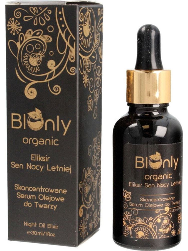 BIOnly Skoncentrowane Serum Olejowe do Twarzy 30 ml