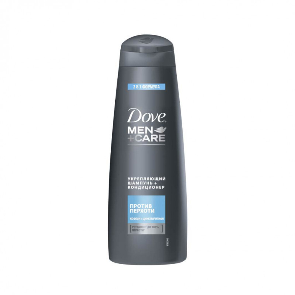 DOVE Men Шампунь-кондиционер 2в1 Против перхоти 380 мл (31571)