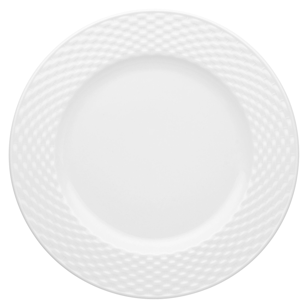 Тарелка с бортом круглая d=27 см., плоская, фарфор, Polo, Egypt porcelain/25110