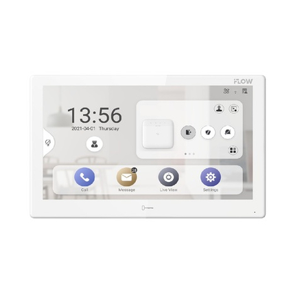 IP видеодомофон 7" c Wi-Fi iFlow F-VI-3445IPWE1/White