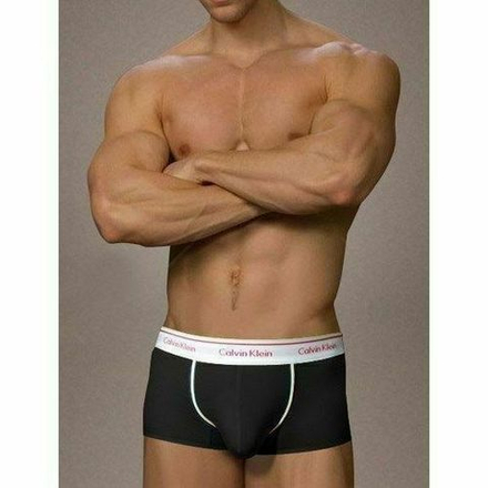 Мужские трусы боксеры черные Calvin Klein Health Boxer Black