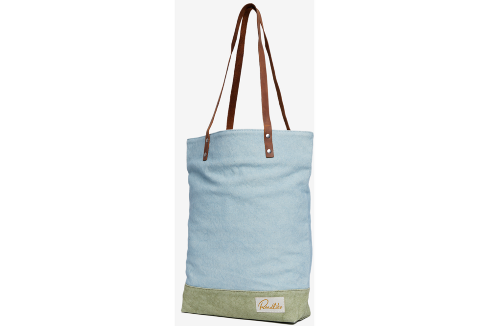 Сумка RoadLike Canvas Shopper, голубой