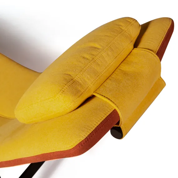 Мягкий домашний шезлонг Sigma, желтый | Купить в Hallberg.ru