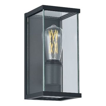 Фасадный светильник 1*Е27 SL9019.701.01 тёмно-серый/прозрачный Gross ST-Luce