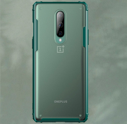 Чехол с зелеными рамками на OnePlus 8, серия Ultra Hybrid от Caseport