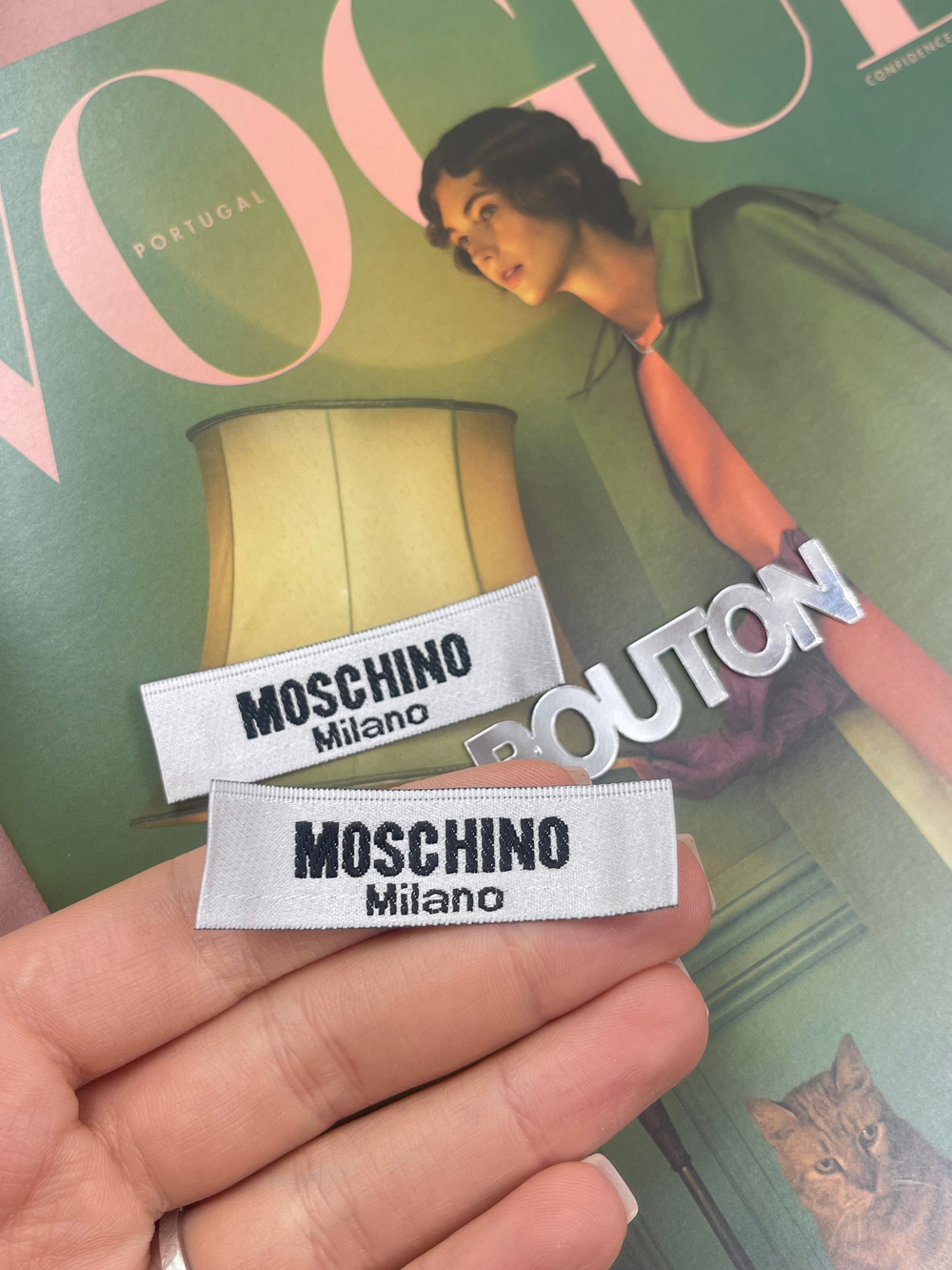 Бирка Мскн. (МОСК.) светло-серая