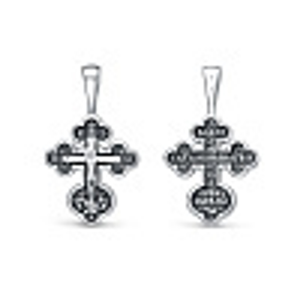 Крест из серебра 925 пробы