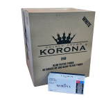Гильзы для сигарет "Korona" Slim White Filter 10000шт (Комплект 40х250шт)