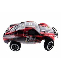Радиоуправляемый шорт-корс Remo Hobby 9EMU (красный) 4WD 2.4G 1/8 RTR