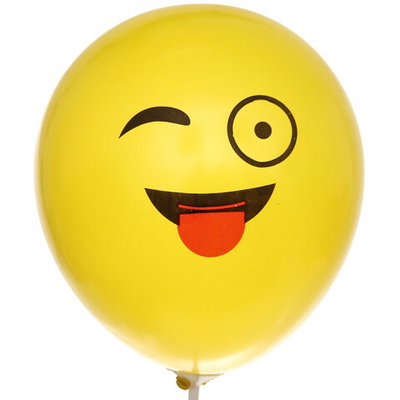 Воздушные шары 5 шт, 12»/25см «Эмоции»