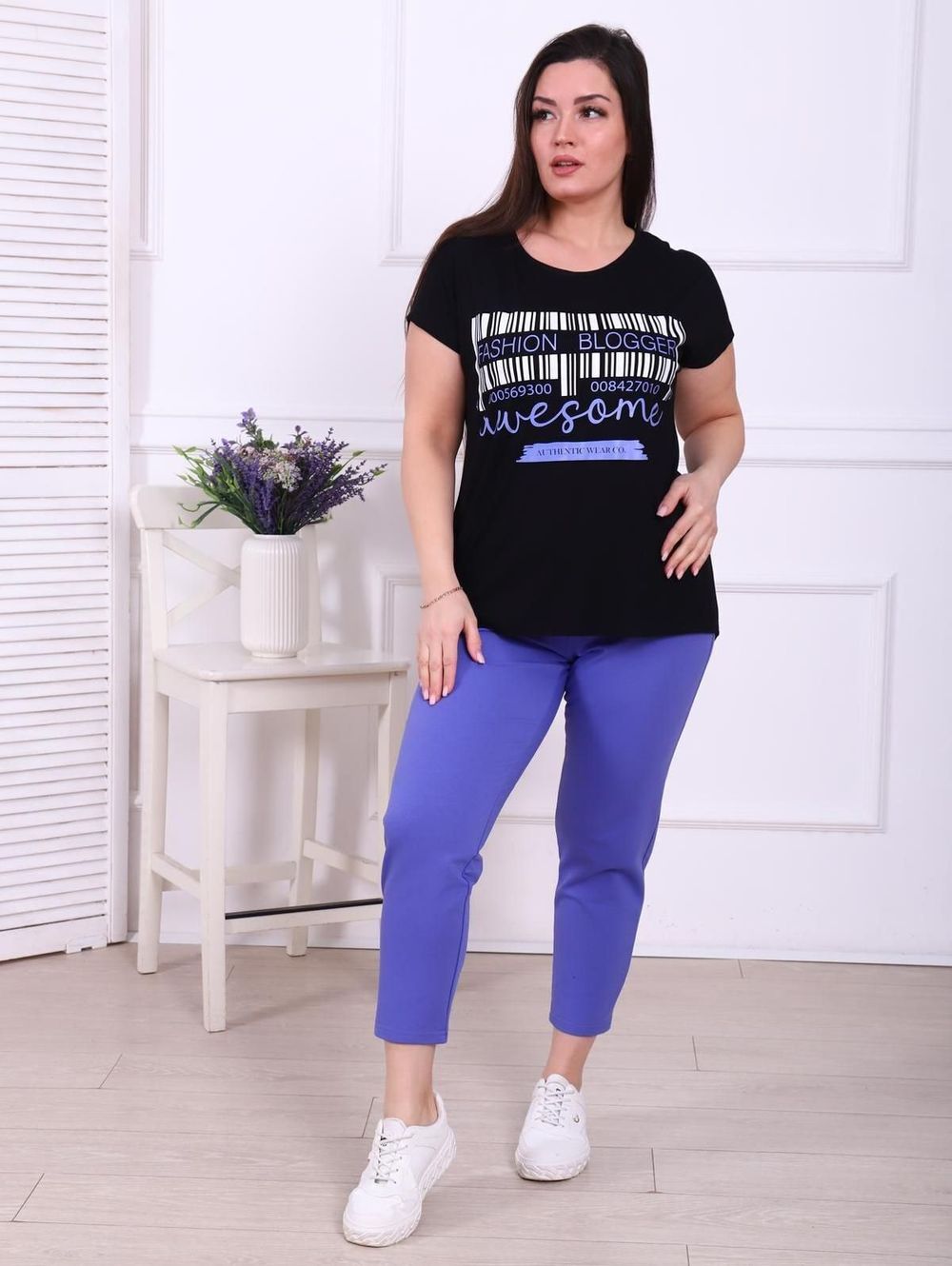 Штрихкод - костюм лавандовый Iv-capriz (Акция)