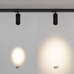 Трековый трехфазный светодиодный светильник Maytoni Trinity   TR198-3-20W2.7K-Z-B