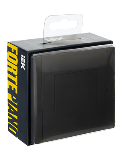 FORTE&PIANO Заглушка с суппортом FP341 серый IEK